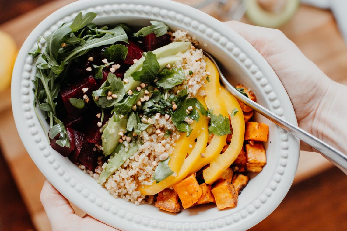 Tasty & healthy: Quinoa Rainbow Lunch Bowl - You rock my life